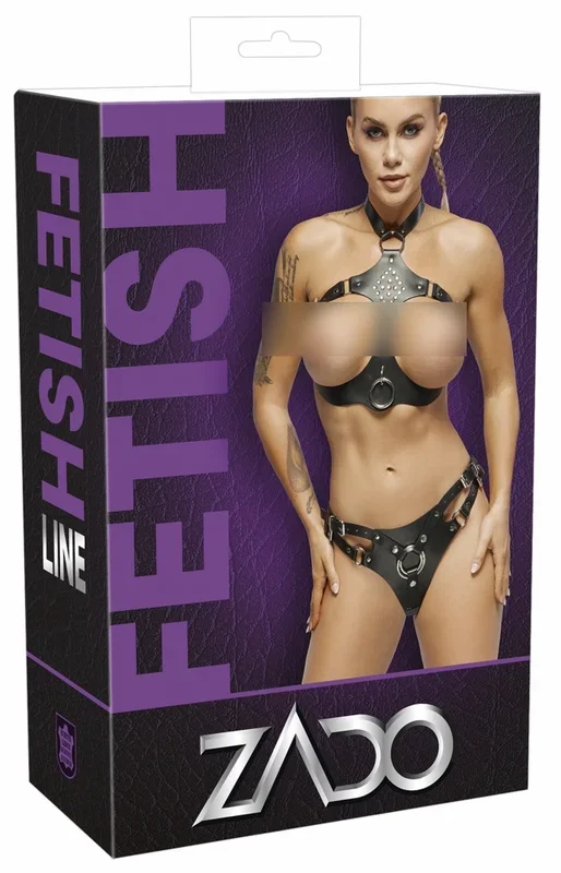 Leder Harness Set S/M