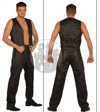 Leder Hose ohne Taschen