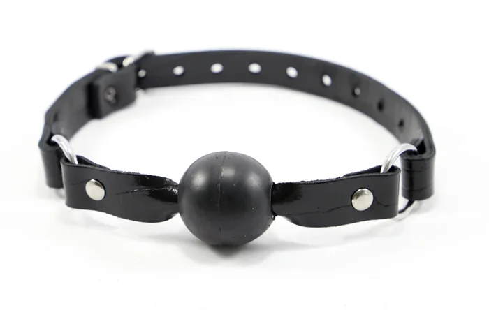 Leder Knebel mit Ball