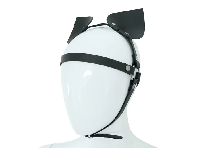 Leder-Kopfgeschirr mit Ohren