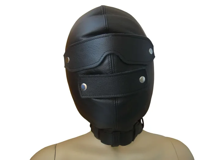 Leder Maske deluxe professional weich gepolstert