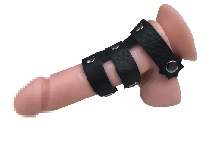 Leder Penis-Hoden Riemen