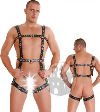 Leder Riemen Harness
