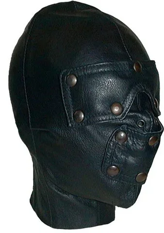 Leder Slave Haube