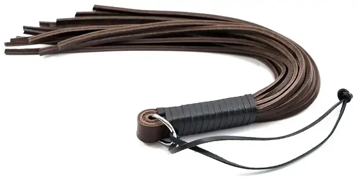 Leder Swift Handy Peitsche Braun