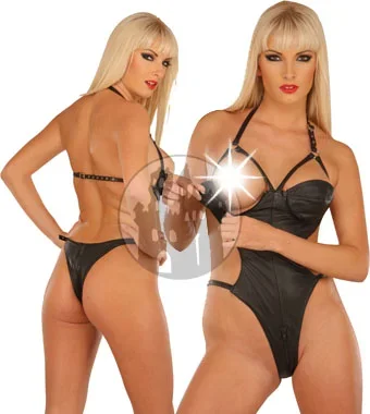 Lederbody mit abnehmbaren Cups