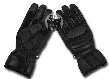 Lederhandschuhe mit Polsterung