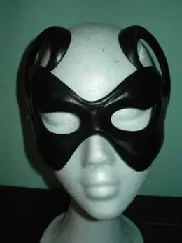 Ledermaske Faun