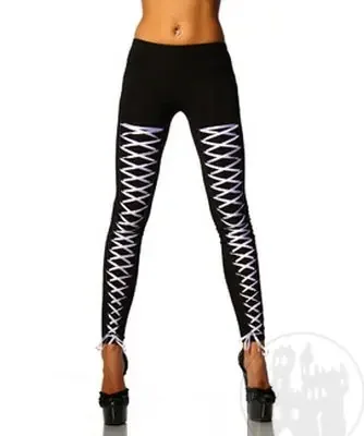Leggings mit Schnürung