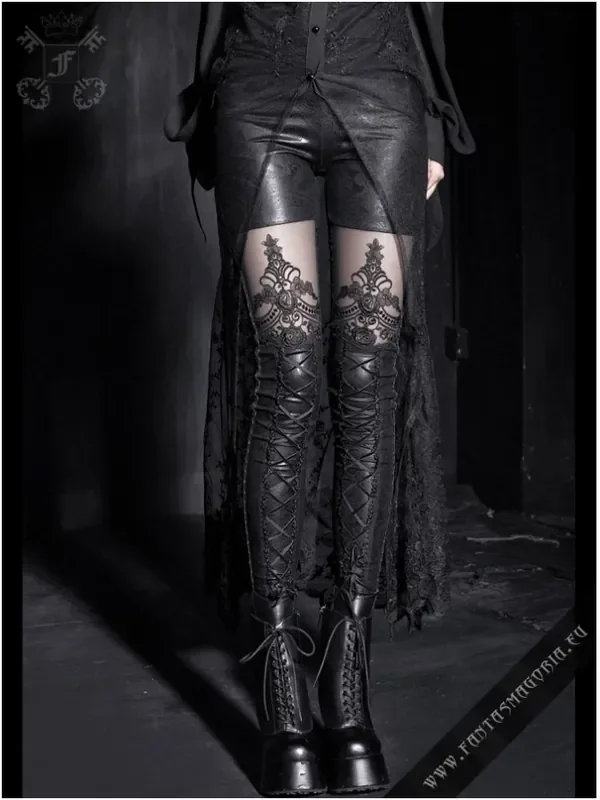 Leggings mit Schnürung (Grösse XXL)