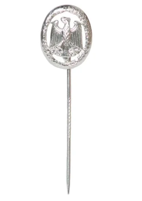 Leistungsabz.-Anstecknadel ‚orig. Bw Silber‘