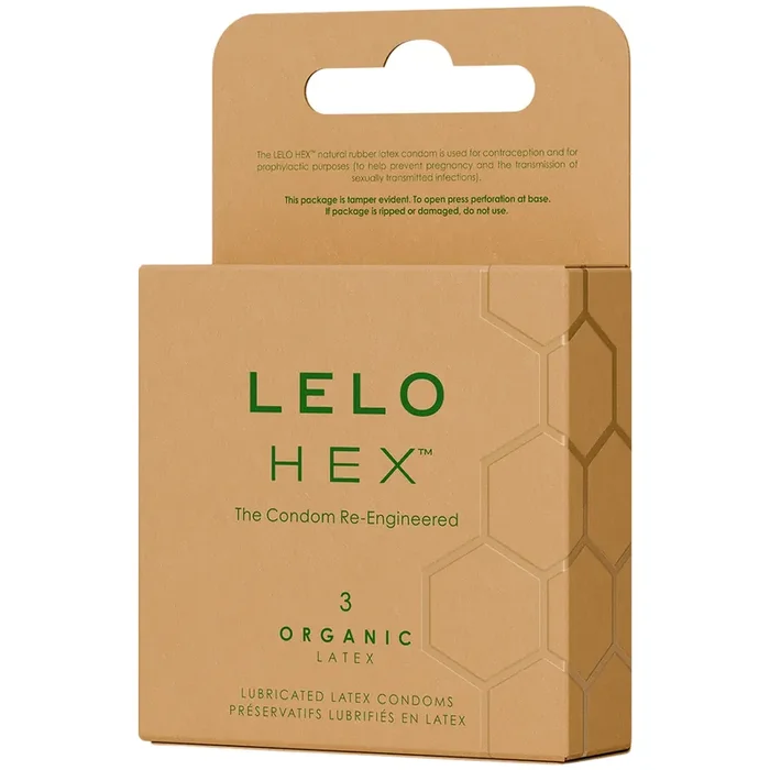 LELO Hex Organic Kondome 3 Stück