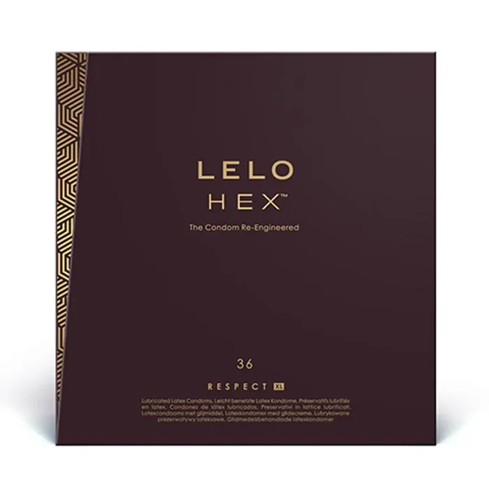LELO HEX Respect XL – 36 Kondome