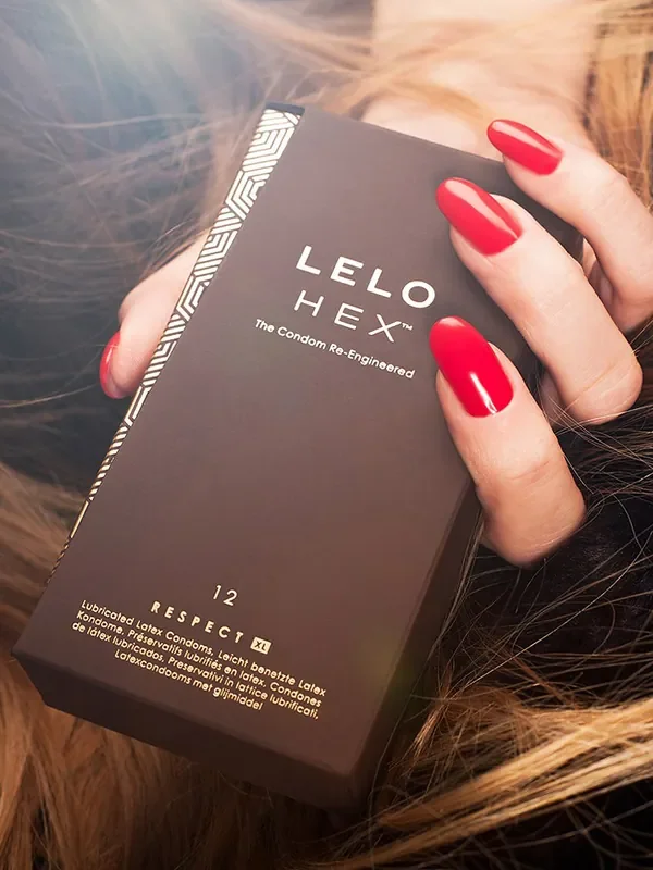 Lelo HEX Respect XL Kondome, 12er Pack