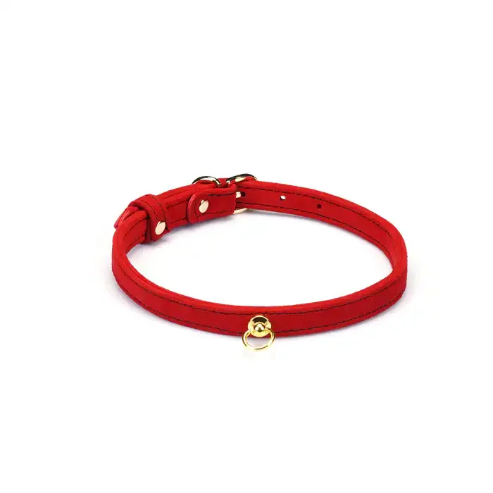 LIEBE SEELE Choker O Daim Rouge