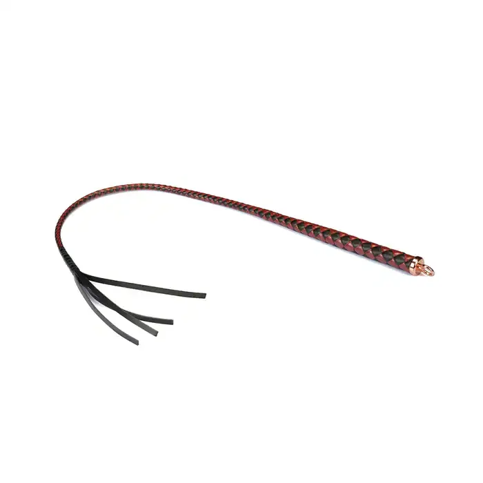 LIEBE SEELE WINE RED Fouet Long Cuir