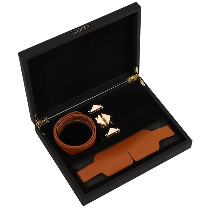 LOCKINK – Augenbinde-Set – braun