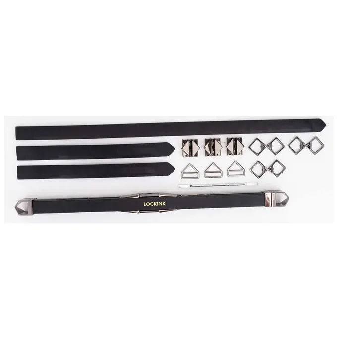 LOCKINK – Verstellbare Spreizstange Set – schwarz