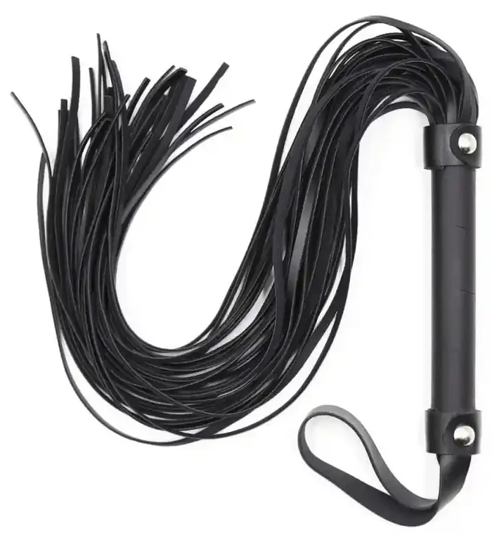 Long Martinet Mega Flog 63cm Schwarz