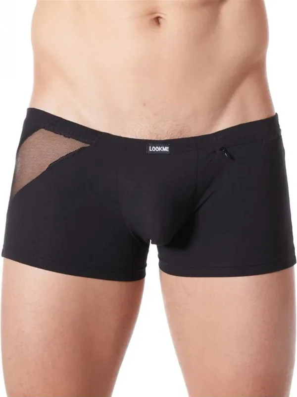 Look Me Jealous Boxerpant, schwarz