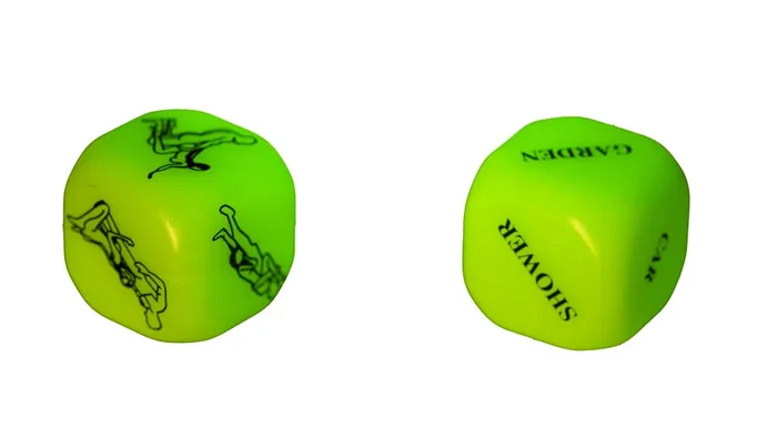 Love Dice Kamasutra Glow in the Dark Set – Englische Version