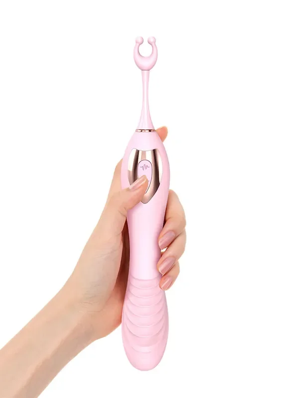Love to Love Ô Mega – Klitoris + G-Punkt Hotspot Vibrator, rosa