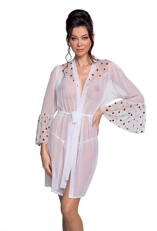 Lovelia Peignoir weiß