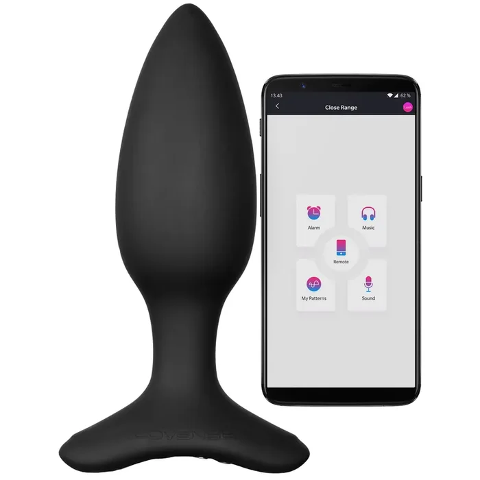 Lovense Hush 2 App-Gesteuerter Analplug Small 12 cm