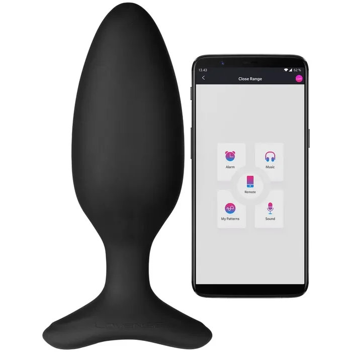 Lovense Hush 2 App-gesteuerter Mittelgroßer Analplug 13 cm