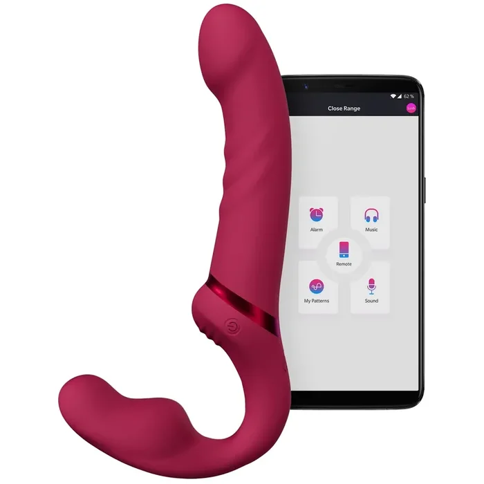Lovense Lapis Doppelendiger Vibrierender Trägerloser Strap-on