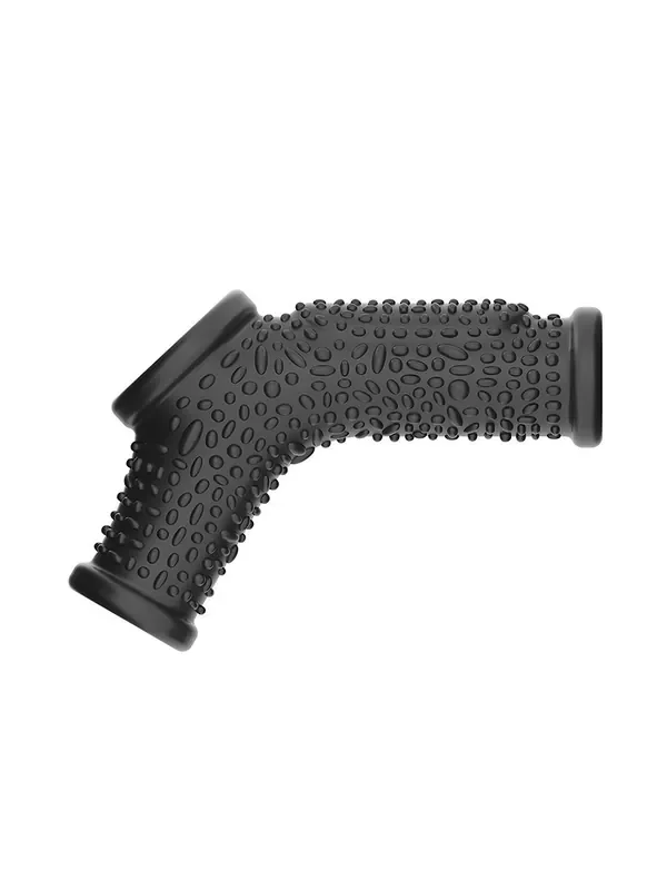 LoveToy Knights Ring Drip Vibrierende Penis- und Hodenmanschette, schwarz