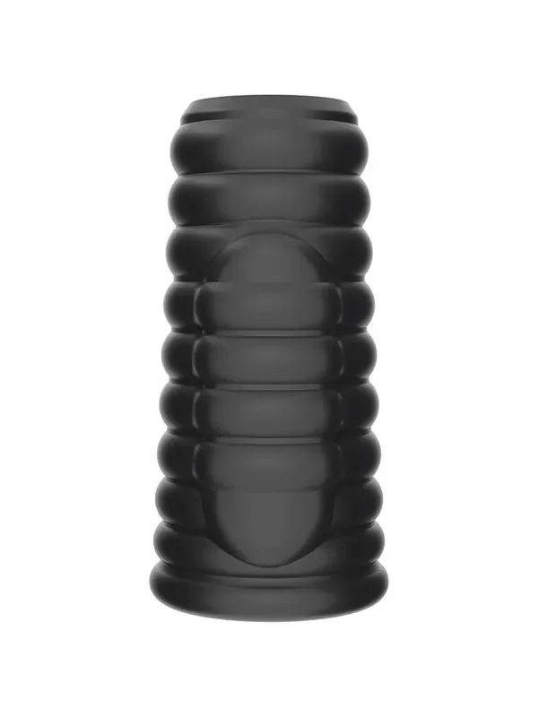 LoveToy Knights Ring Wave Vibrierende Penishülle, schwarz