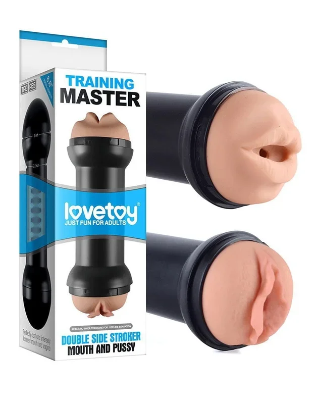 LoveToy Training Master Double Taschenmuschi – Oral & Vaginal
