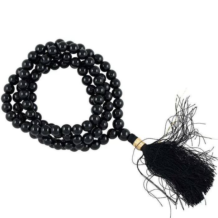 Mala Onyx – in AA-Qualität – mit Quaste