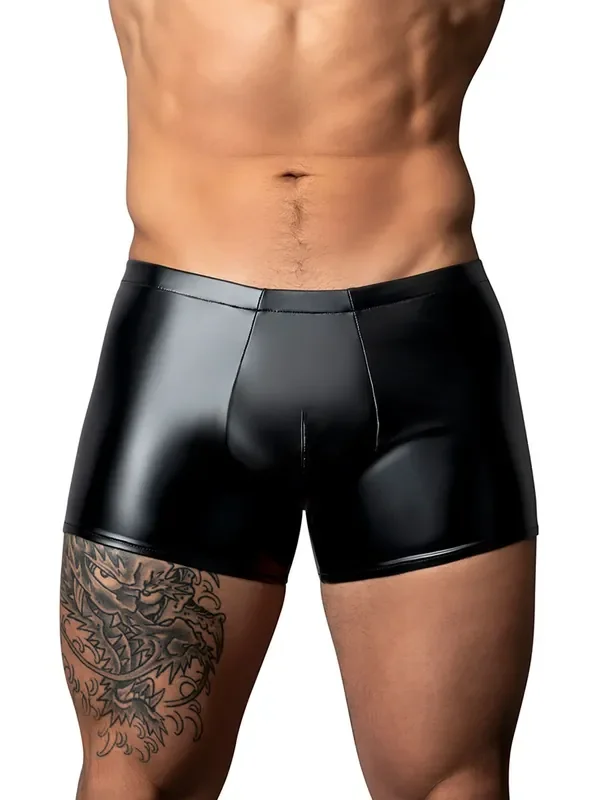 Male Power Liquid Onyx 2.0 Wetlook-Pant, schwarz
