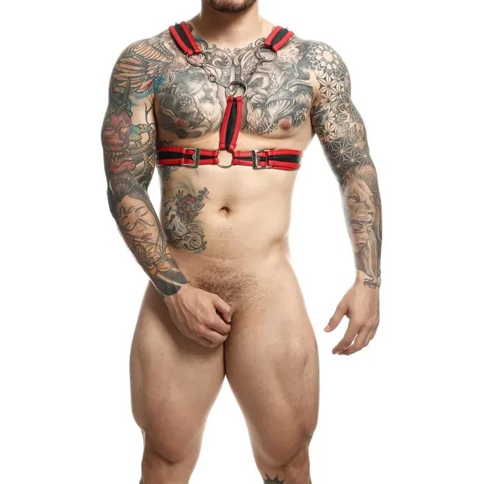 MaleBasics Dngeon Cross Chest Harness