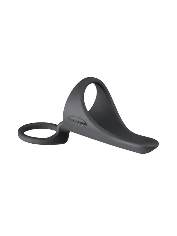 Malesation Cock-Ring Stand-Up Penis-/Hodenring, schwarz