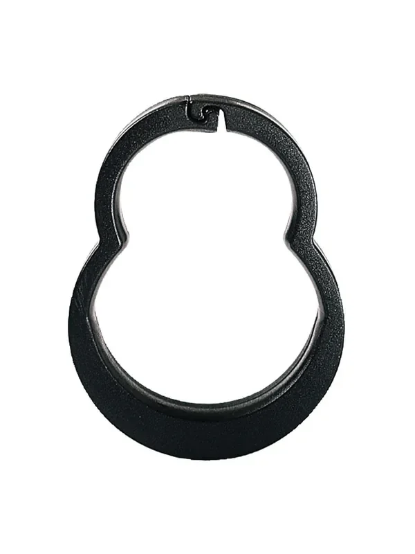 Malesation Super8 Penis-/Hodenring, schwarz