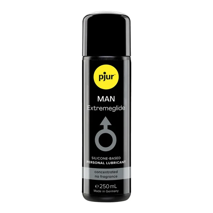 MAN Extreme Glide – Siliconebased Lubricant and Massage Gel for Men – 8 fl oz / 250 ml