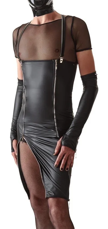 Männer Kleid schwarz CROSSDRESSER