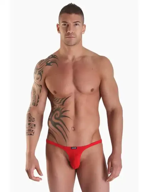 Männer Ministring 99-01 rot