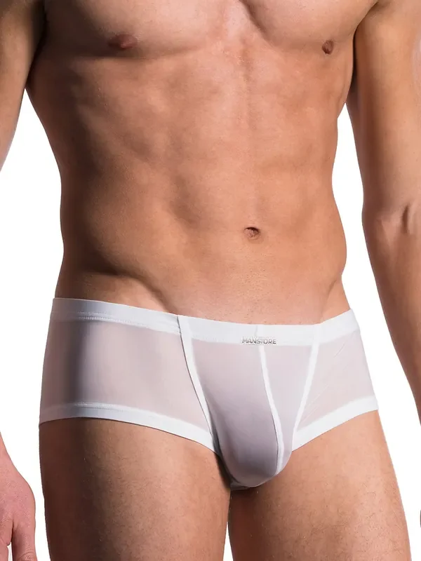 MANSTORE M101 Hot Pant, weiß