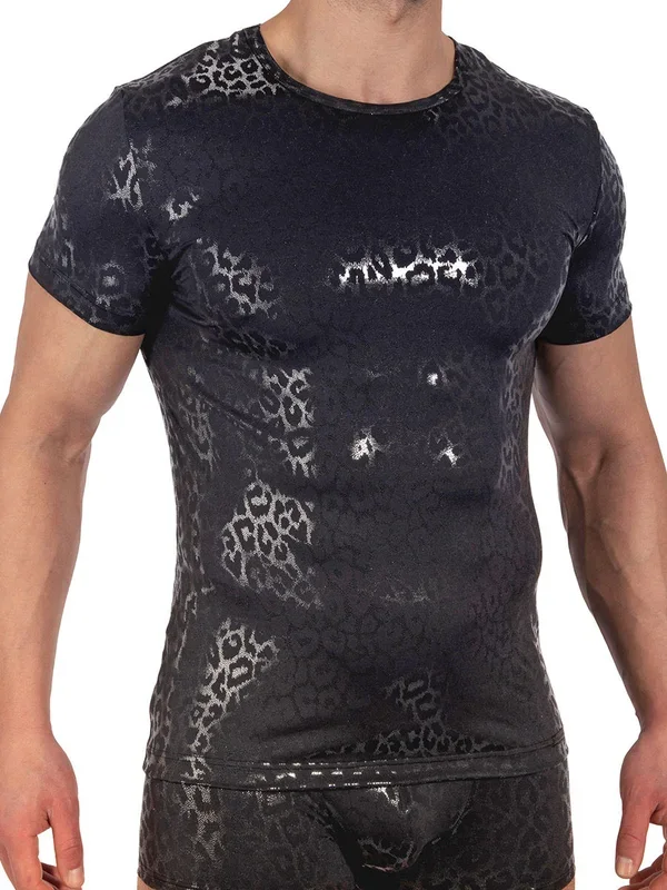 MANSTORE M2335: Casual T-Shirt, schwarz