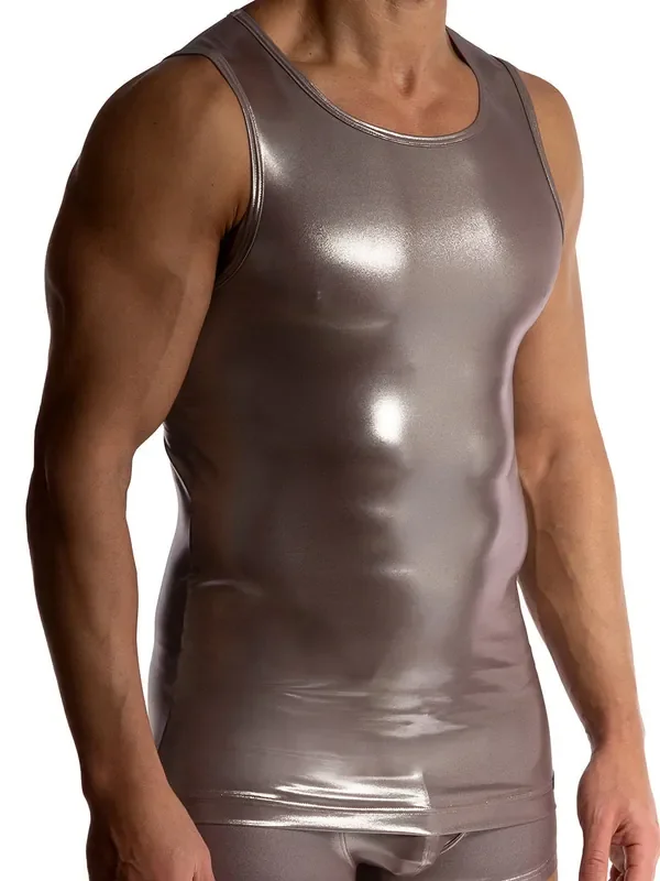MANSTORE M2509 Slim Tank, platin