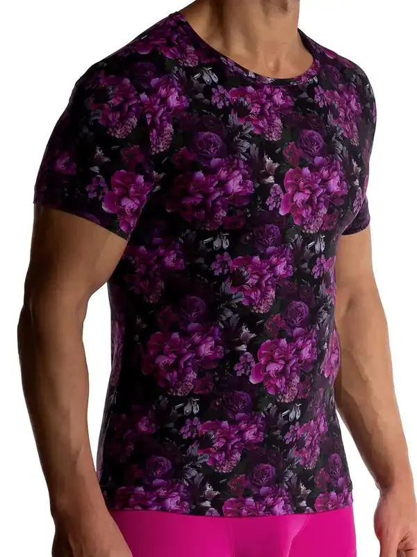 MANSTORE M800 Casual T-Shirt, roses