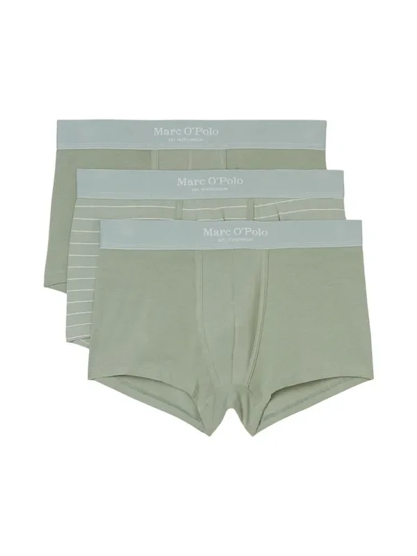 Marc O´Polo Essentials Trunk 3er Pack, sage green