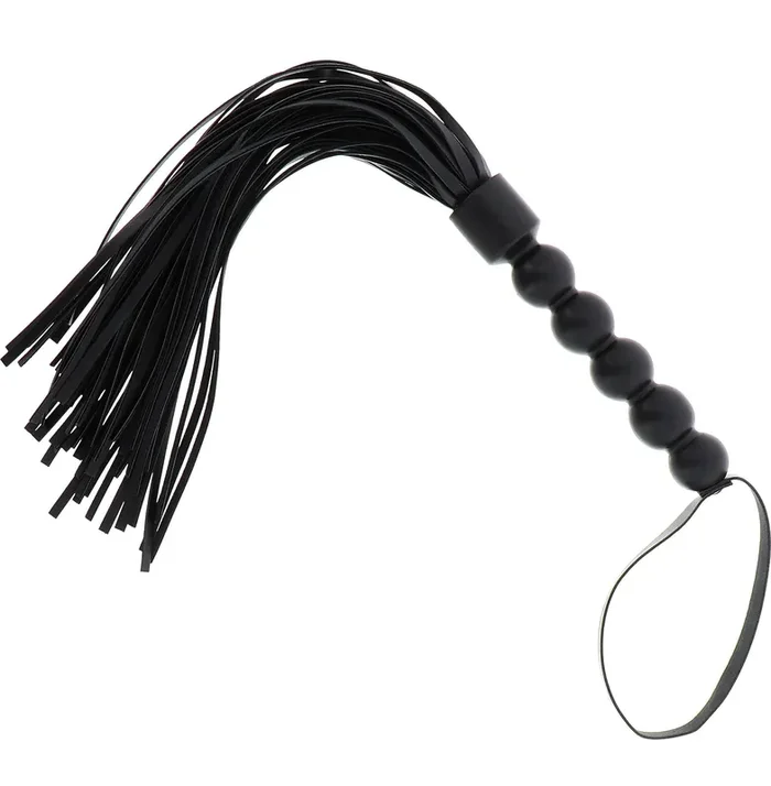 Martinet Flogger Balls 66cm Schwarz