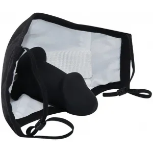 Maske mit Dildoknebel 7 x 4 cm