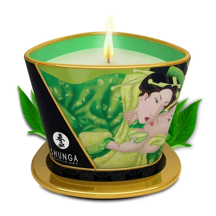 Massage Candle – Exotic Green Tea – 5.7 oz / 170 ml