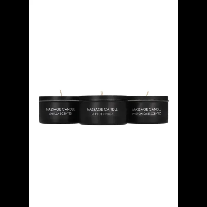 Massage Candle Set – Pheromone, Vanilla Rose Scented